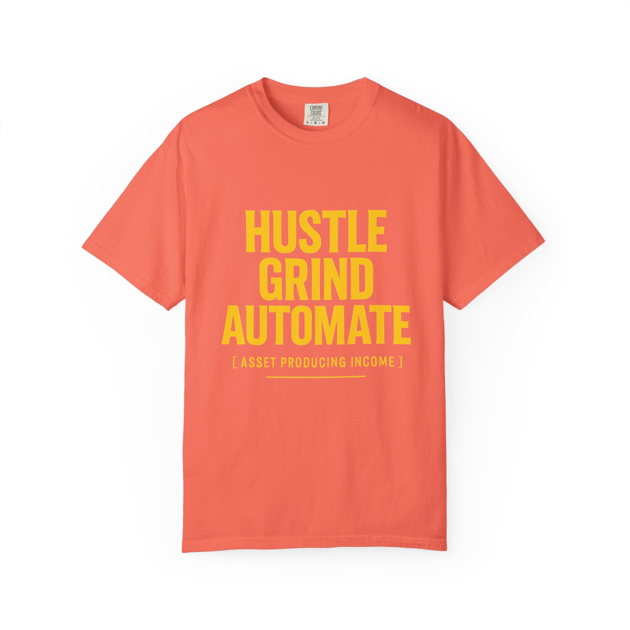 Hustle Grind Automate T-Shirt | Motivational Tee for Entrepreneurs, Unisex Graphic Shirt, Perfect Gift for Business Owners, Workwear