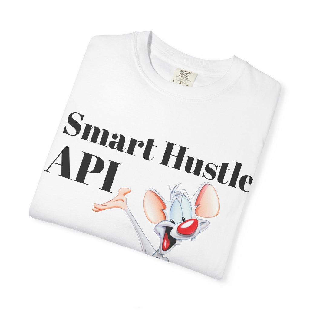 Smart Hustle Unisex Garment-Dyed T-Shirt - Creative Apparel for Ambitious Minds