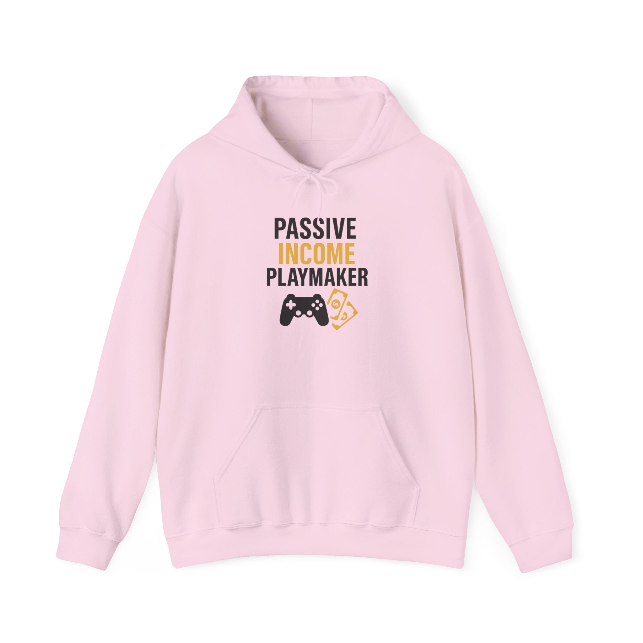Passive Income Playmaker Hoodie, Ideal for Gamers, Entrepreneur Gift, Cozy Sweatshirt, Casual Wear, Birthday Present