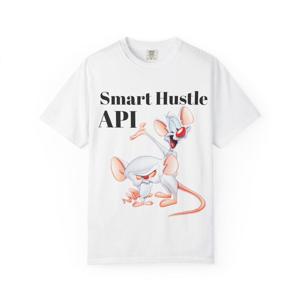 Smart Hustle Unisex Garment-Dyed T-Shirt - Creative Apparel for Ambitious Minds