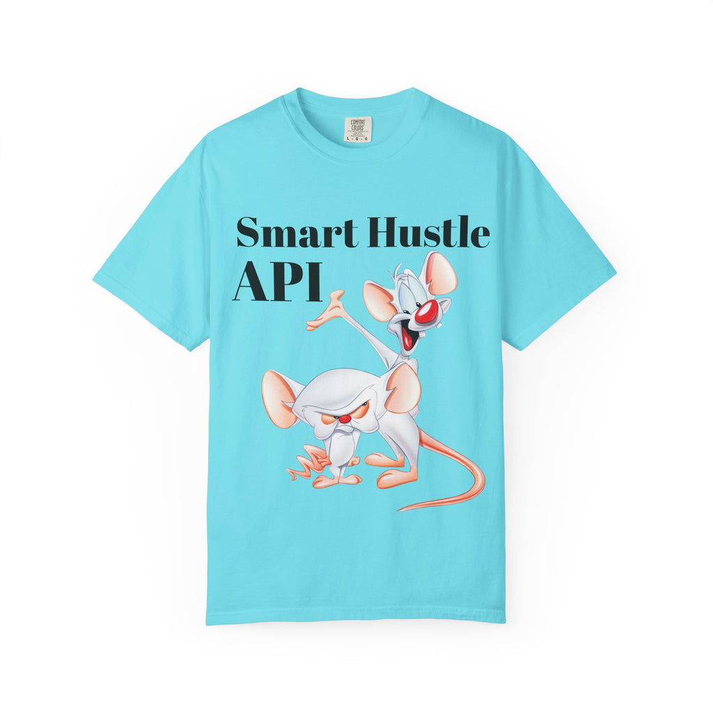 Smart Hustle Unisex Garment-Dyed T-Shirt - Creative Apparel for Ambitious Minds