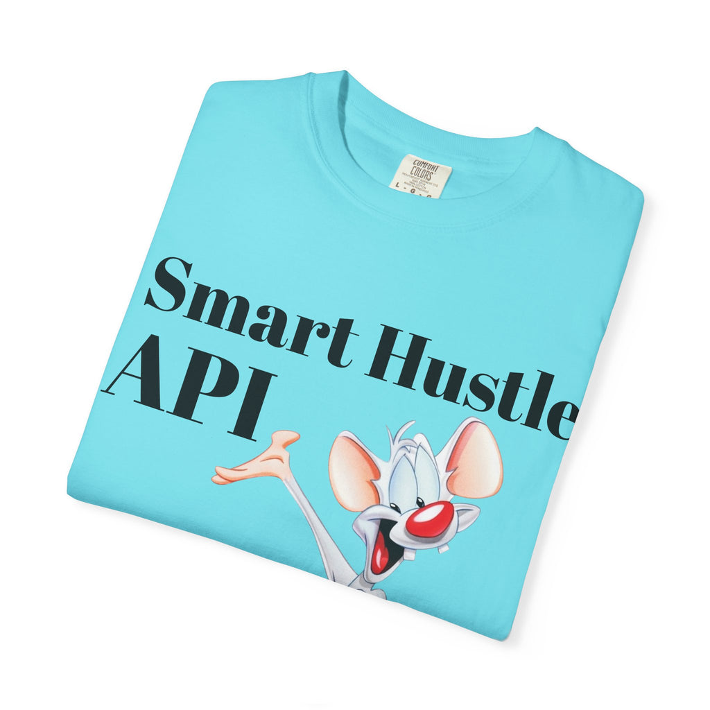 Smart Hustle Unisex Garment-Dyed T-Shirt - Creative Apparel for Ambitious Minds