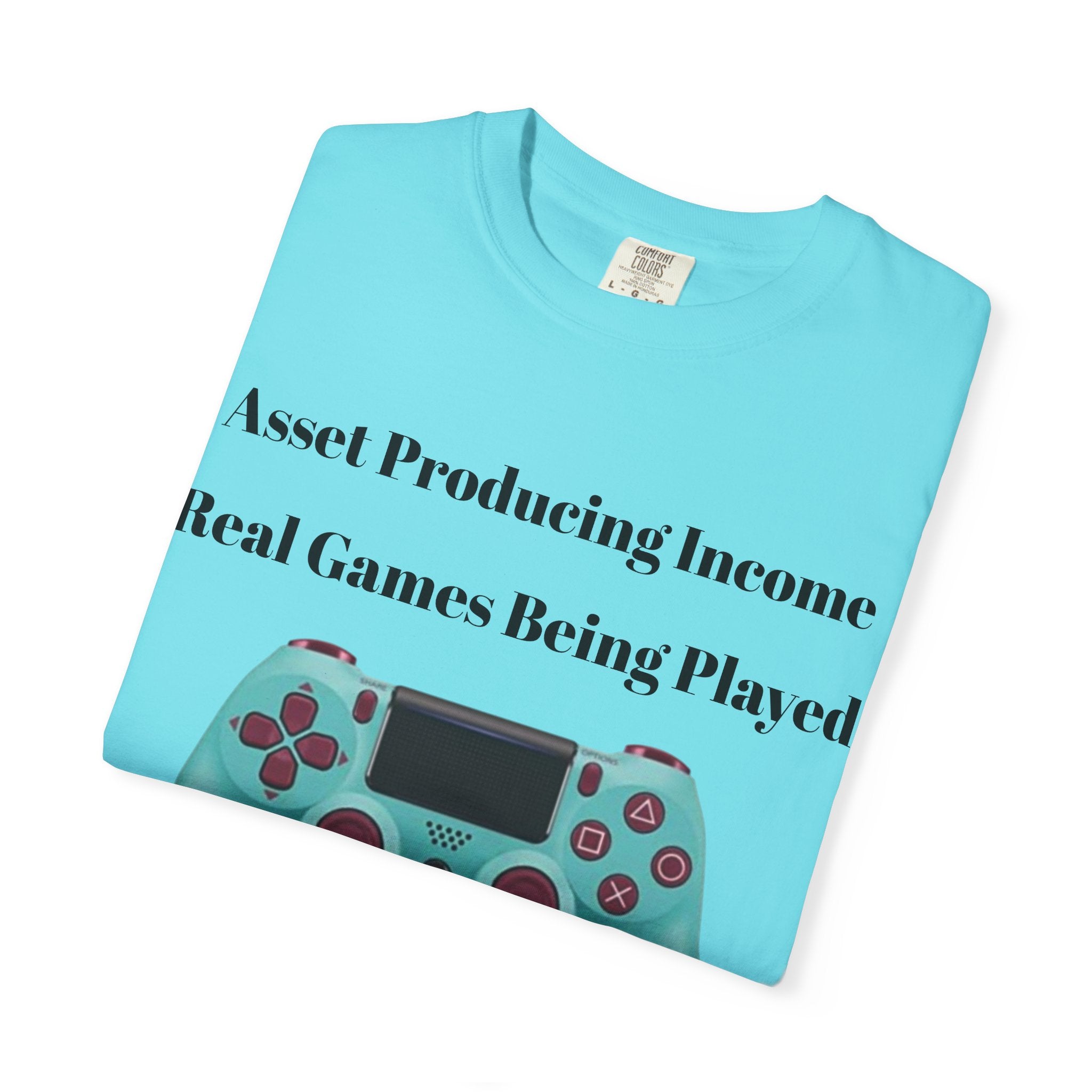Fun Gamer T-Shirt - "Real Games Being Played"