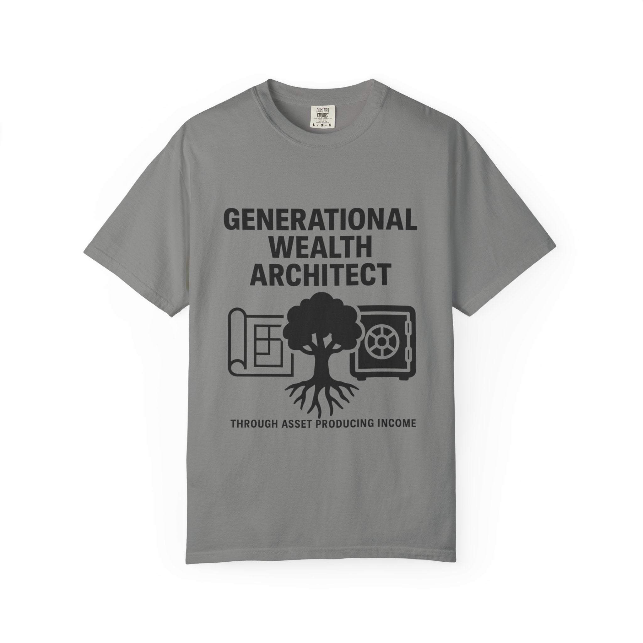 Generational Wealth Architect T-Shirt, Financial Freedom Tee, Entrepreneur Gift, Motivational Shirt, Unisex Graphic Top