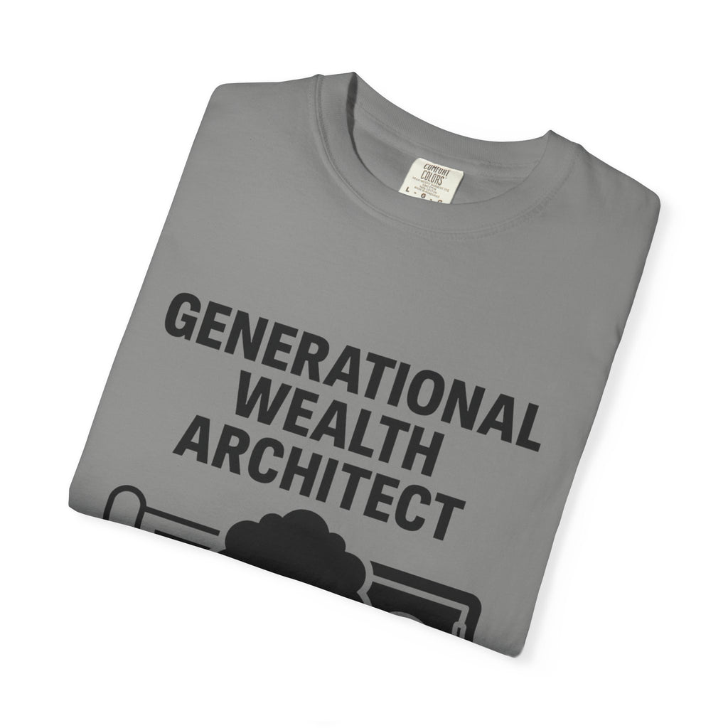 Generational Wealth Architect T-Shirt, Financial Freedom Tee, Entrepreneur Gift, Motivational Shirt, Unisex Graphic Top