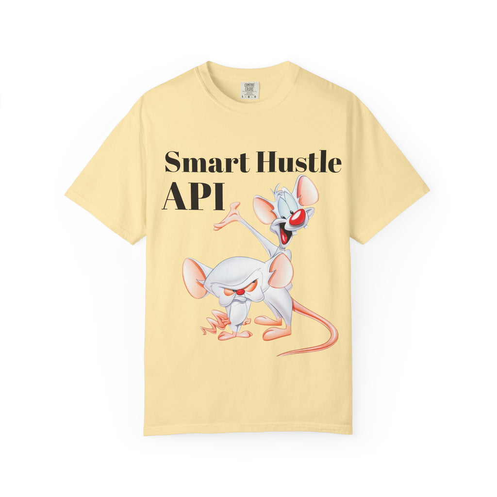 Smart Hustle Unisex Garment-Dyed T-Shirt - Creative Apparel for Ambitious Minds