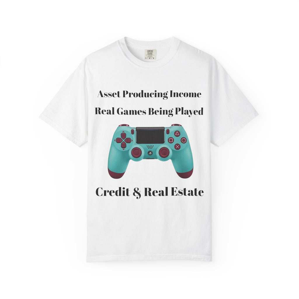 Fun Gamer T-Shirt - "Real Games Being Played"