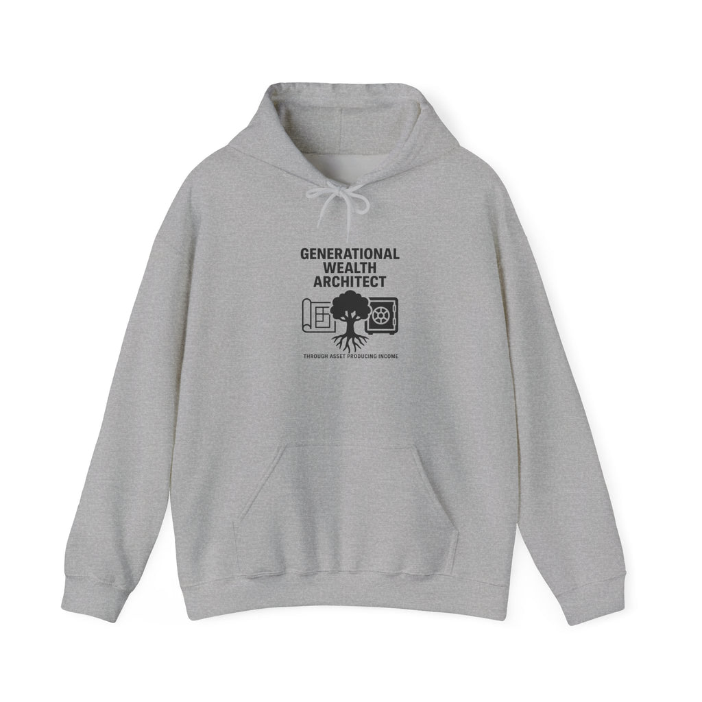 Generational Wealth Architect Hoodie | Cozy Unisex Sweatshirt for Entrepreneurs, Motivational Gift, Casual Wear, Business Attire, [...]