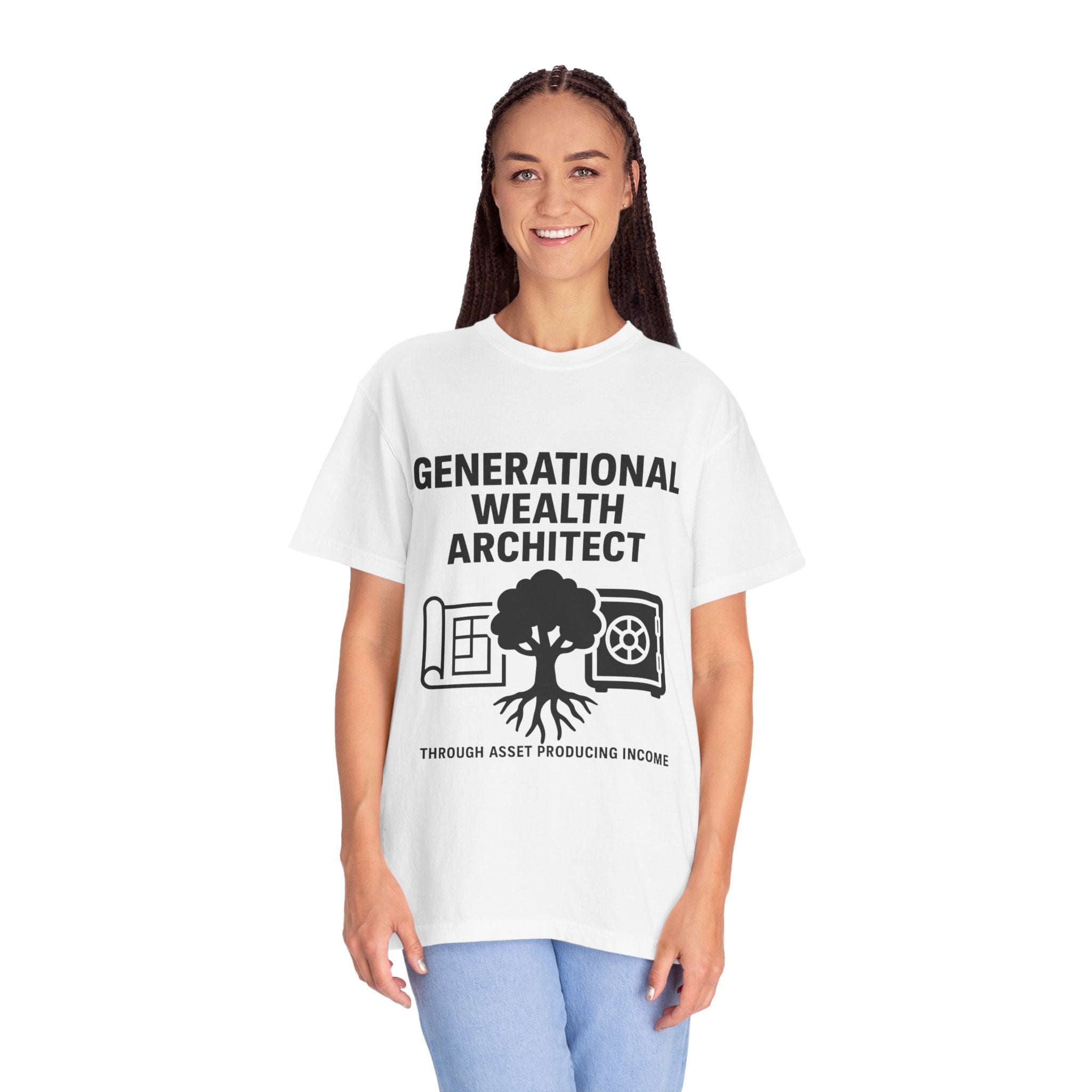 Generational Wealth Architect T-Shirt, Financial Freedom Tee, Entrepreneur Gift, Motivational Shirt, Unisex Graphic Top