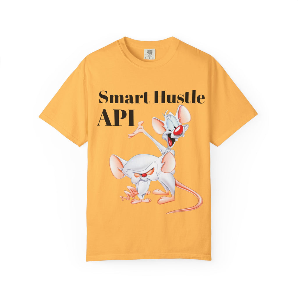 Smart Hustle Unisex Garment-Dyed T-Shirt - Creative Apparel for Ambitious Minds