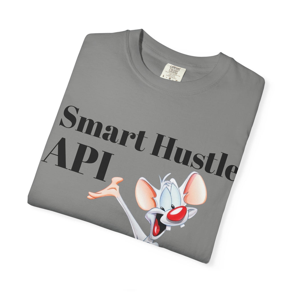 Smart Hustle Unisex Garment-Dyed T-Shirt - Creative Apparel for Ambitious Minds