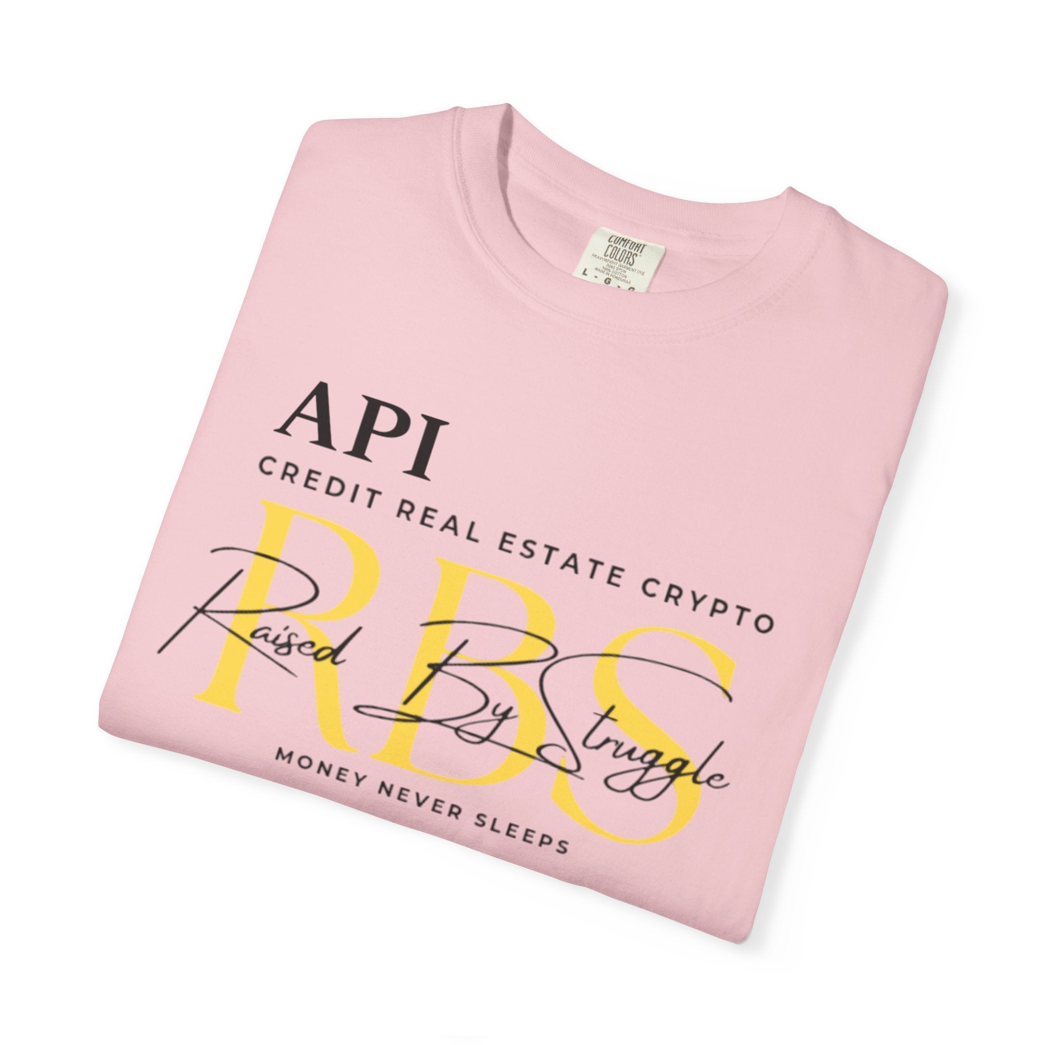 Knowledge Is Power Unisex Garment-Dyed T-Shirt - Motivational Crypto & Real Estate Design