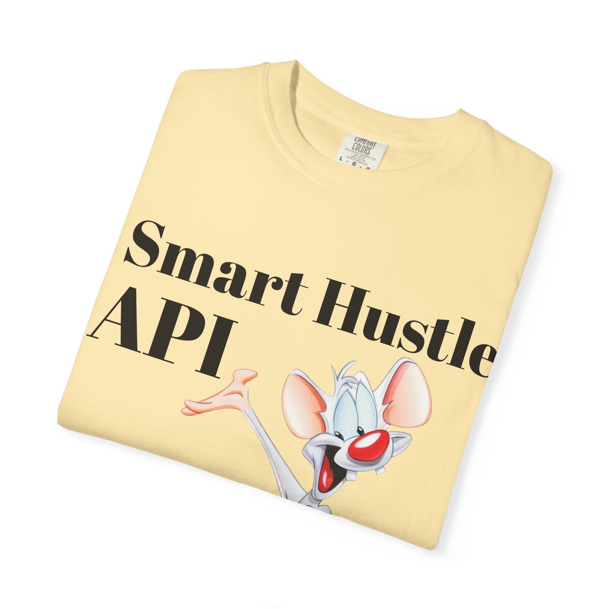 Smart Hustle Unisex Garment-Dyed T-Shirt - Creative Apparel for Ambitious Minds