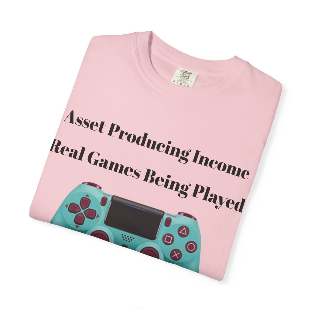 Fun Gamer T-Shirt - "Real Games Being Played"