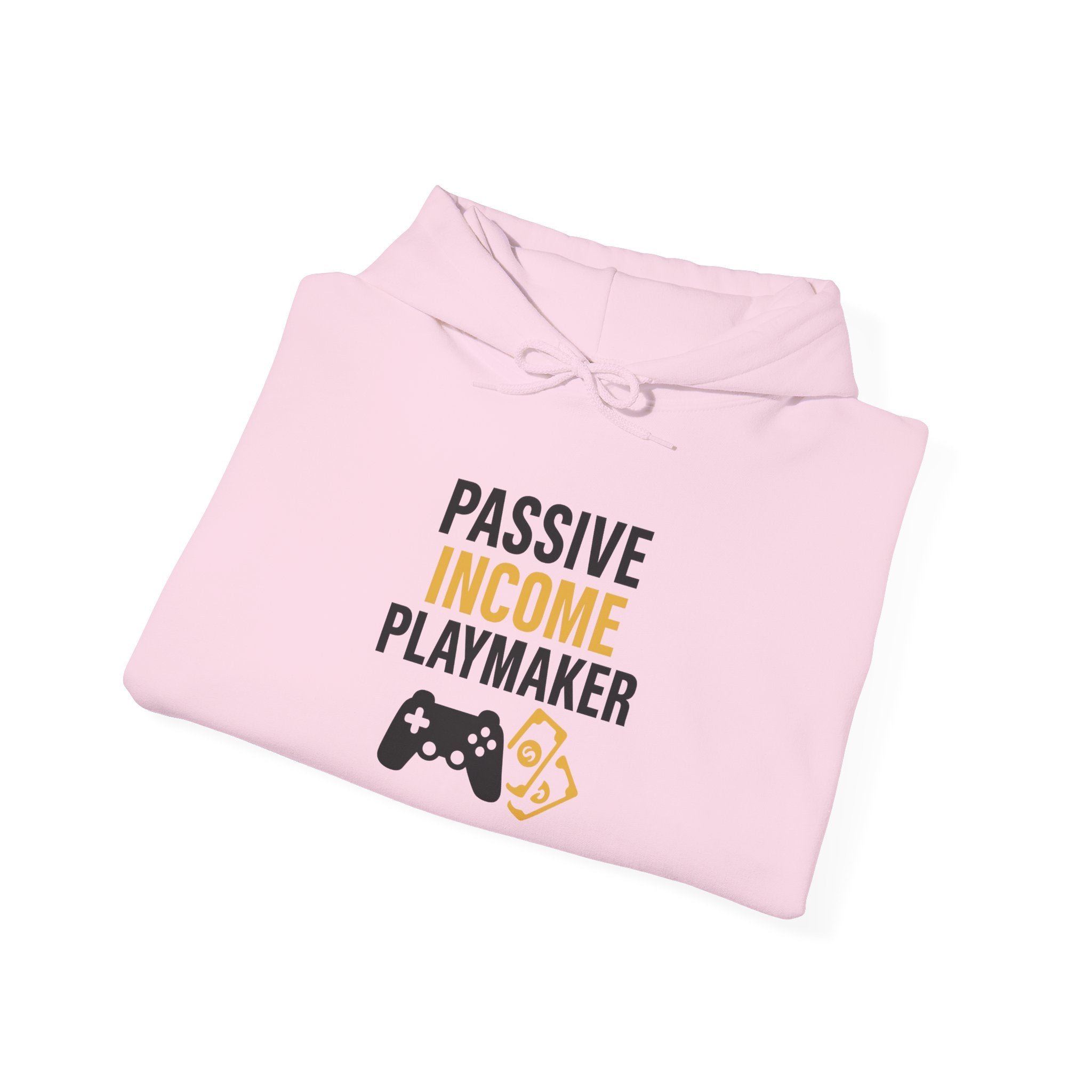 Passive Income Playmaker Hoodie, Ideal for Gamers, Entrepreneur Gift, Cozy Sweatshirt, Casual Wear, Birthday Present