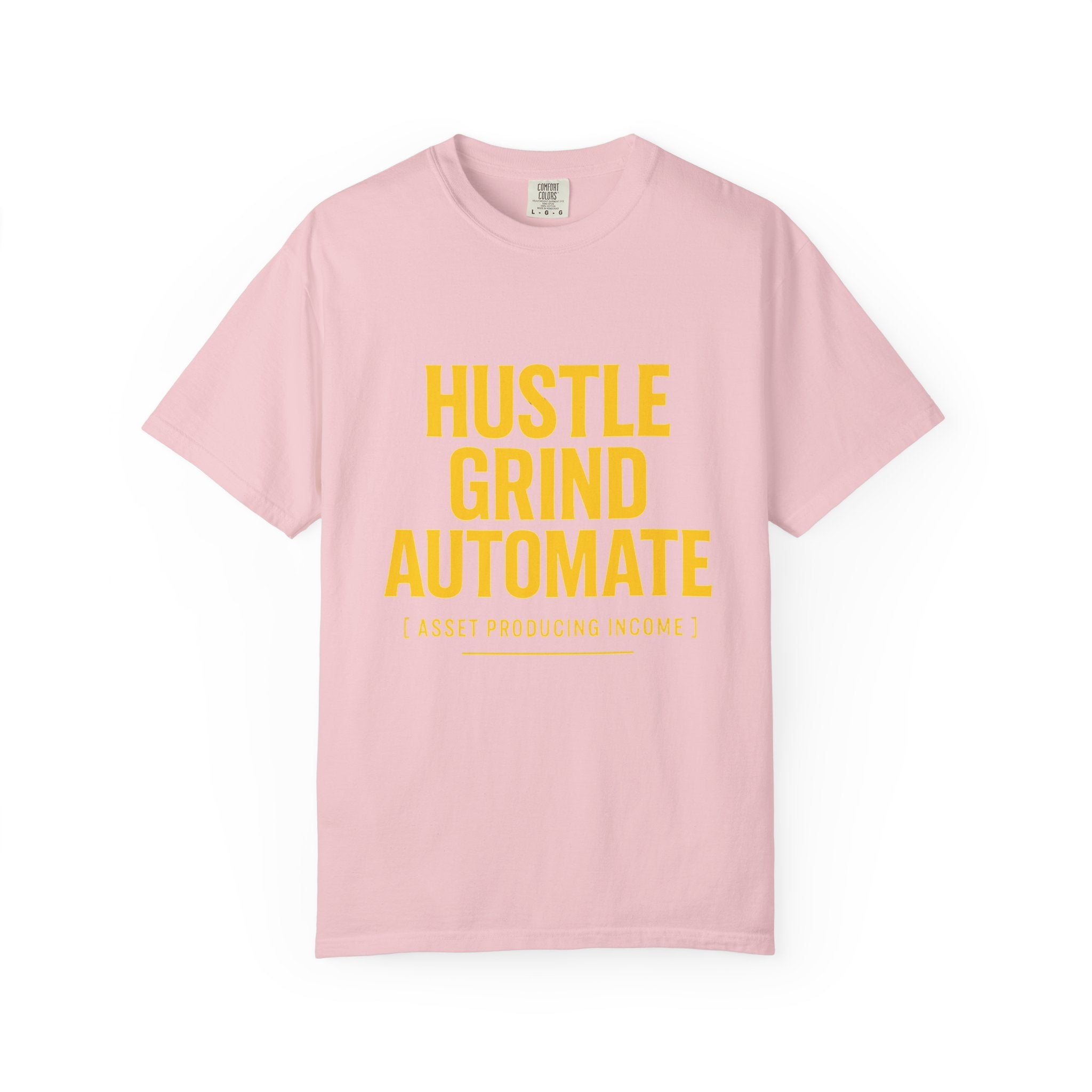 Hustle Grind Automate T-Shirt | Motivational Tee for Entrepreneurs, Unisex Graphic Shirt, Perfect Gift for Business Owners, Workwear