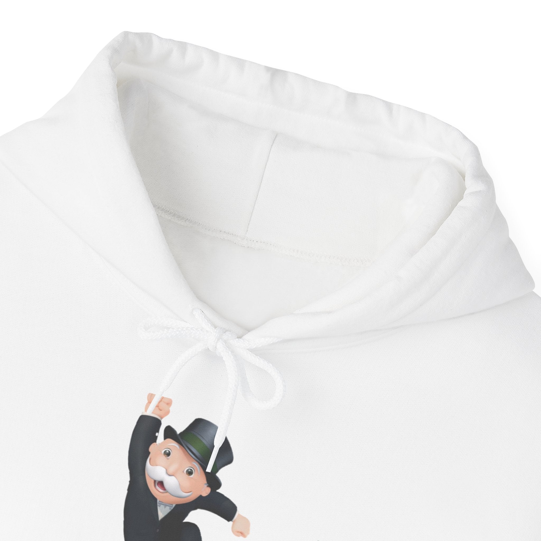 Money Never Sleeps Hoodie - Unisex Heavy Blend Sweatshirt for Financial Enthusiasts