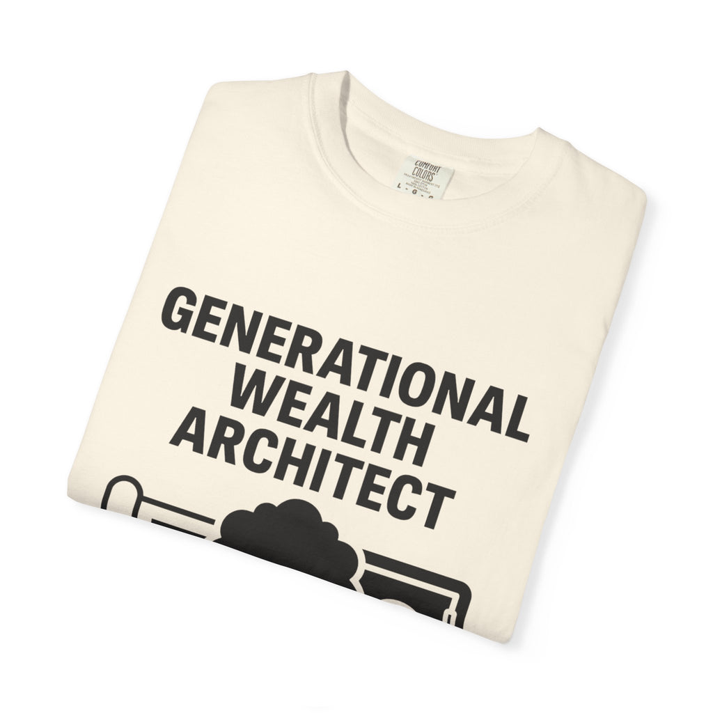 Generational Wealth Architect T-Shirt, Financial Freedom Tee, Entrepreneur Gift, Motivational Shirt, Unisex Graphic Top