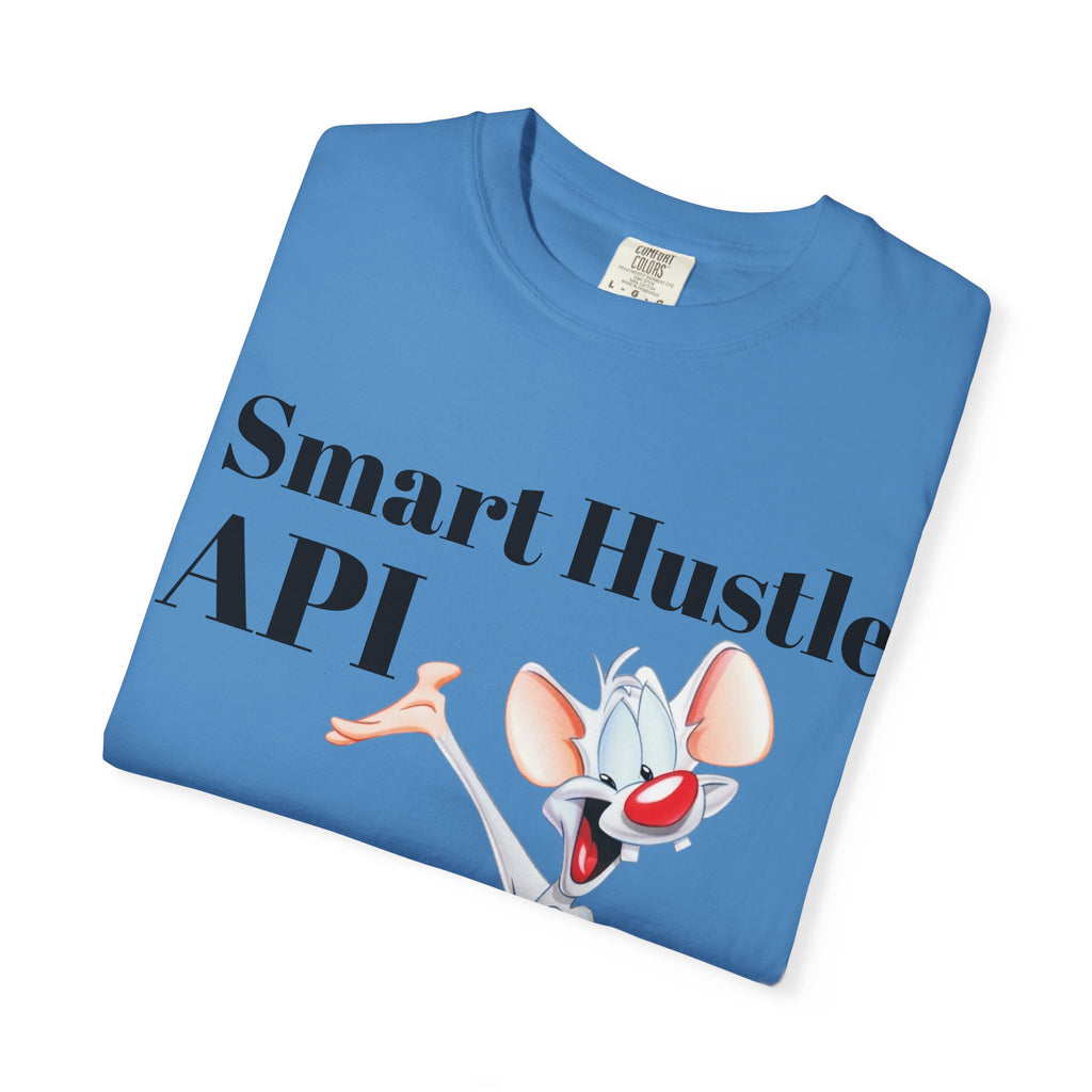 Smart Hustle Unisex Garment-Dyed T-Shirt - Creative Apparel for Ambitious Minds