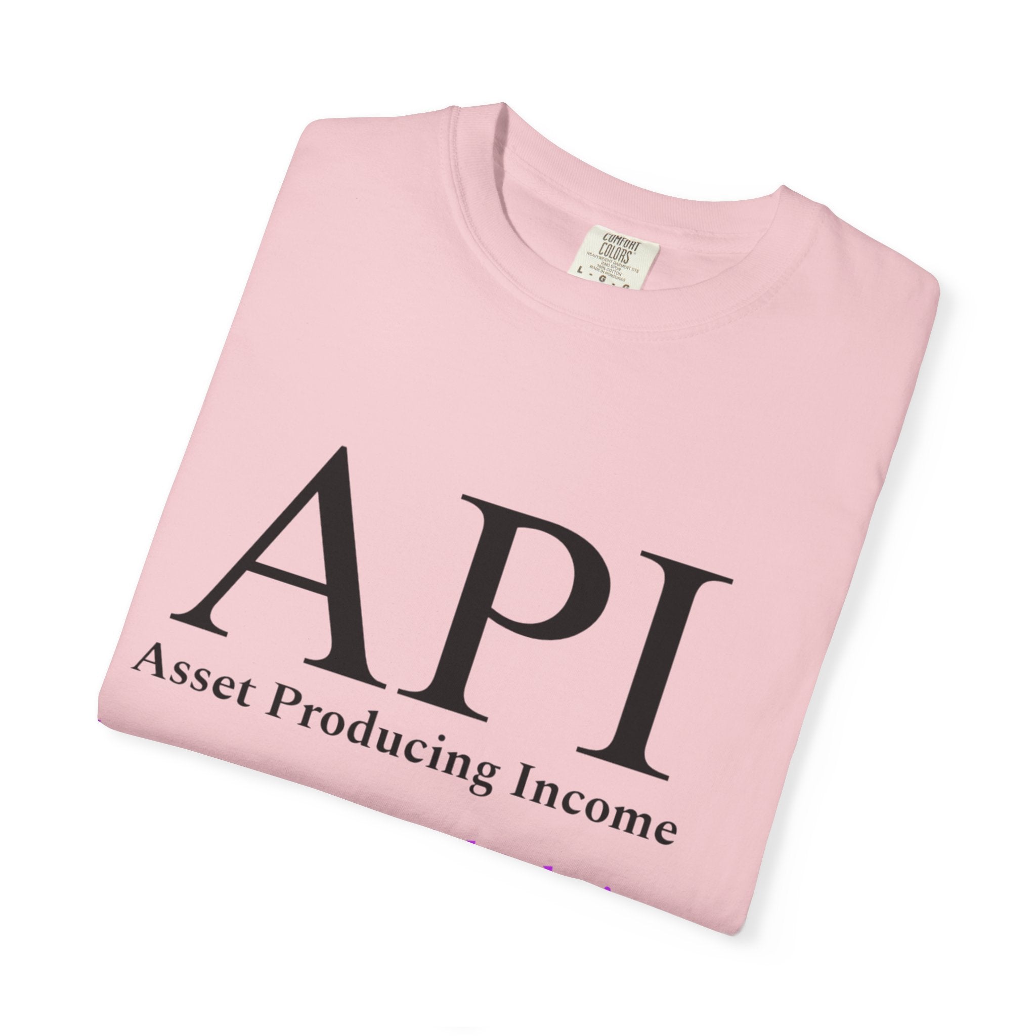 API Money Never Sleeps Unisex Garment-Dyed T-Shirt - Financial Motivation Tee