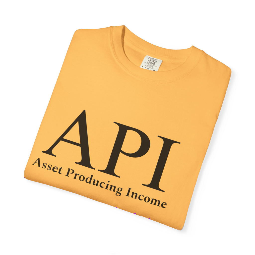 API Money Never Sleeps Unisex Garment-Dyed T-Shirt - Financial Motivation Tee