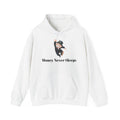 Money Never Sleeps Hoodie - Unisex Heavy Blend Sweatshirt for Financial Enthusiasts