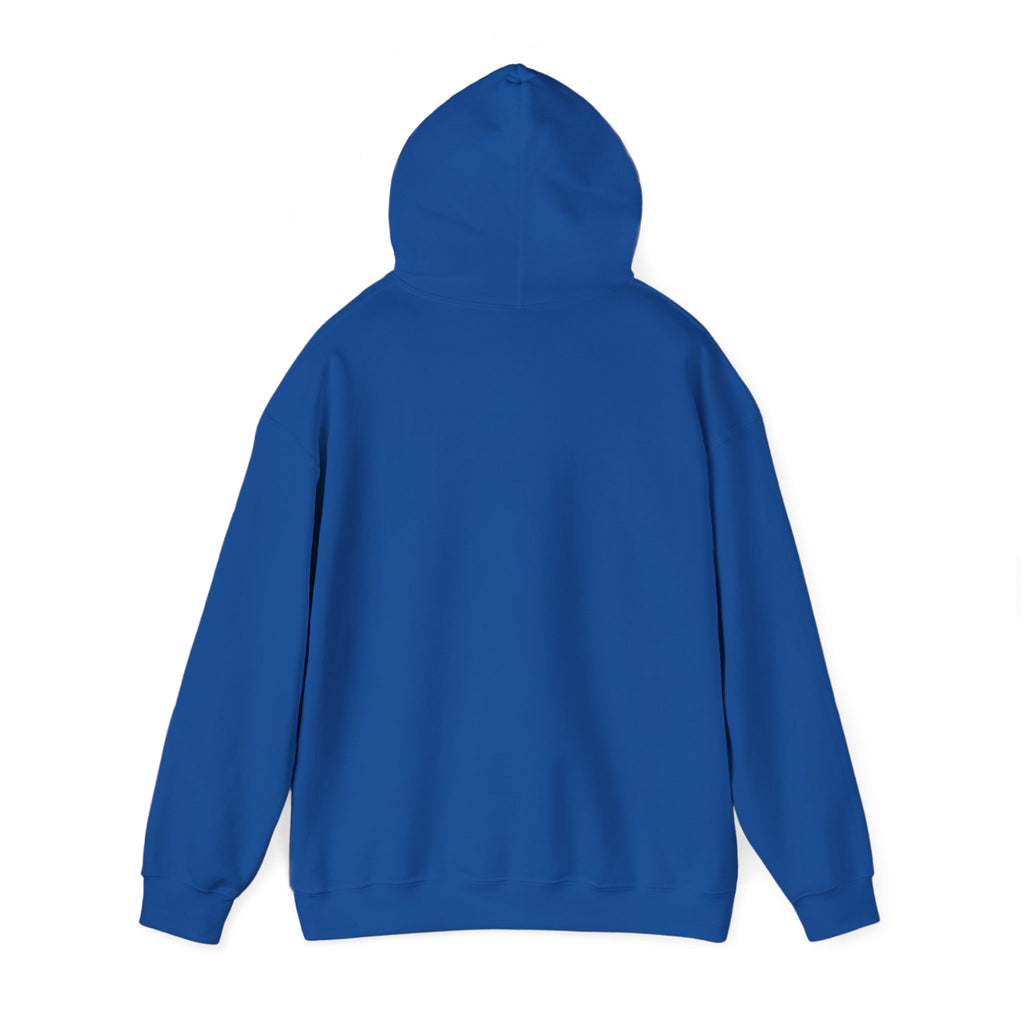 Motivational Hooded Sweatshirt - 'Money Never Sleeps' - Unisex Heavy Blend