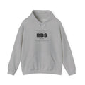 Motivational Hooded Sweatshirt - 'Money Never Sleeps' - Unisex Heavy Blend