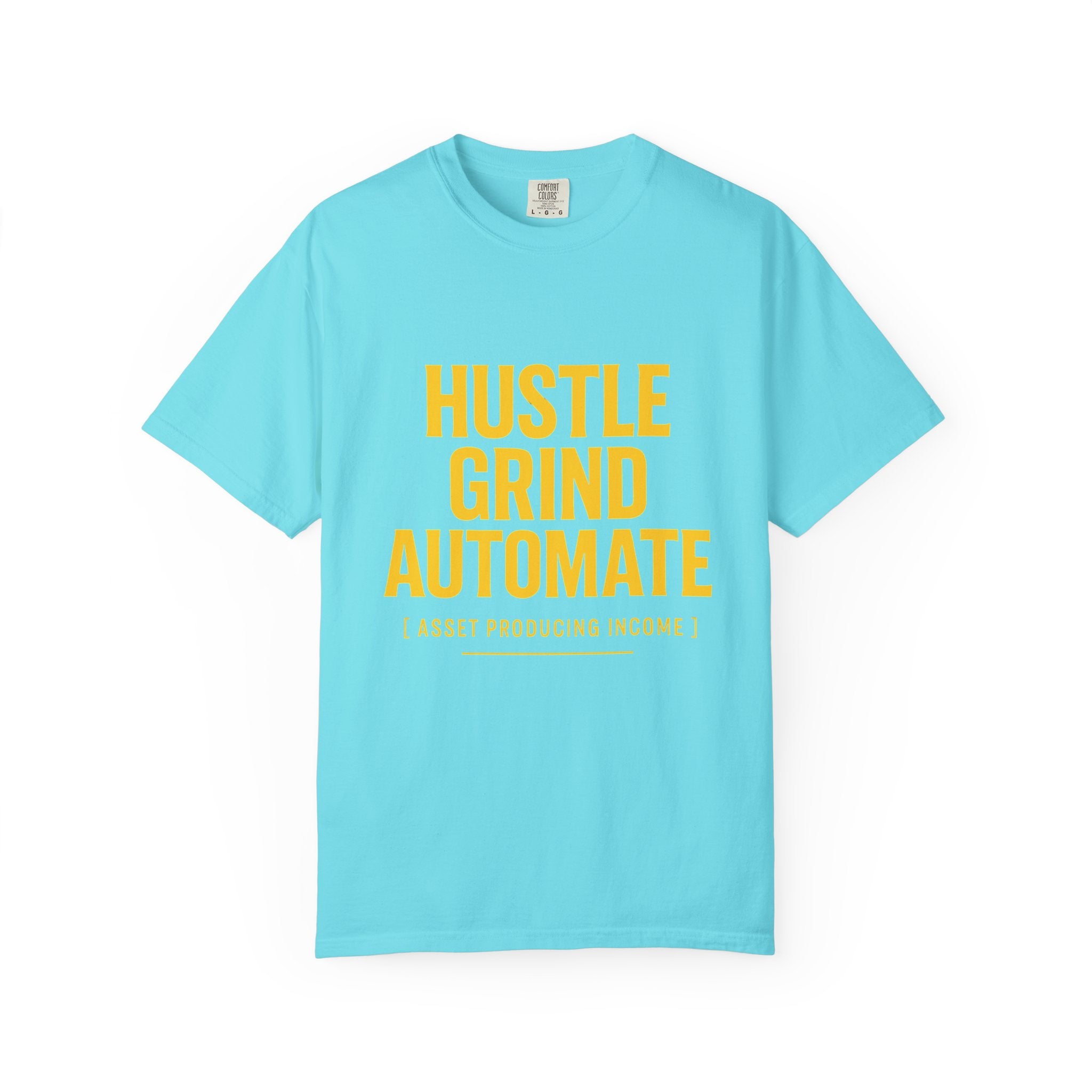 Hustle Grind Automate T-Shirt | Motivational Tee for Entrepreneurs, Unisex Graphic Shirt, Perfect Gift for Business Owners, Workwear
