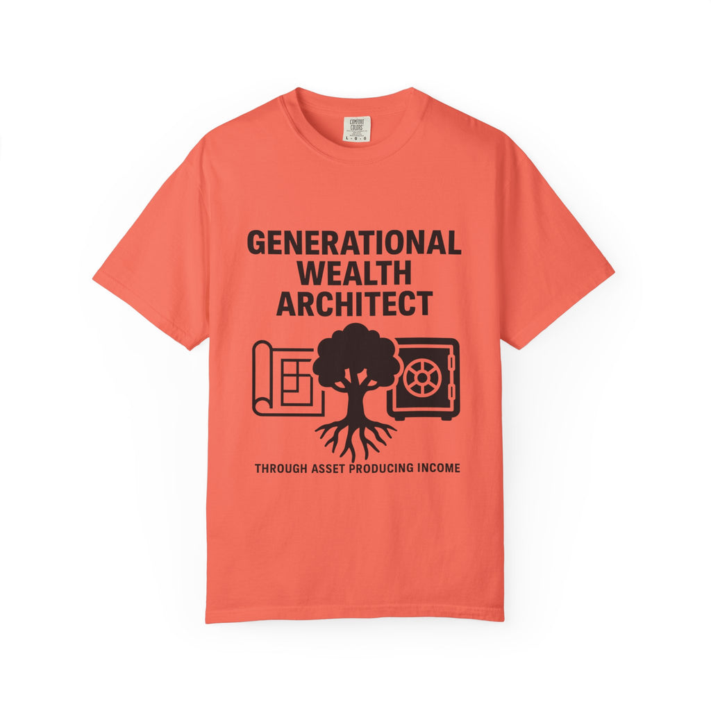 Generational Wealth Architect T-Shirt, Financial Freedom Tee, Entrepreneur Gift, Motivational Shirt, Unisex Graphic Top