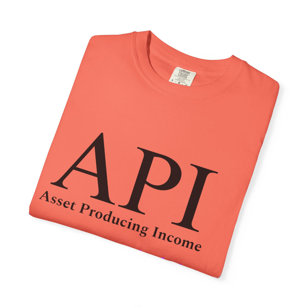 API Money Never Sleeps Unisex Garment-Dyed T-Shirt - Financial Motivation Tee