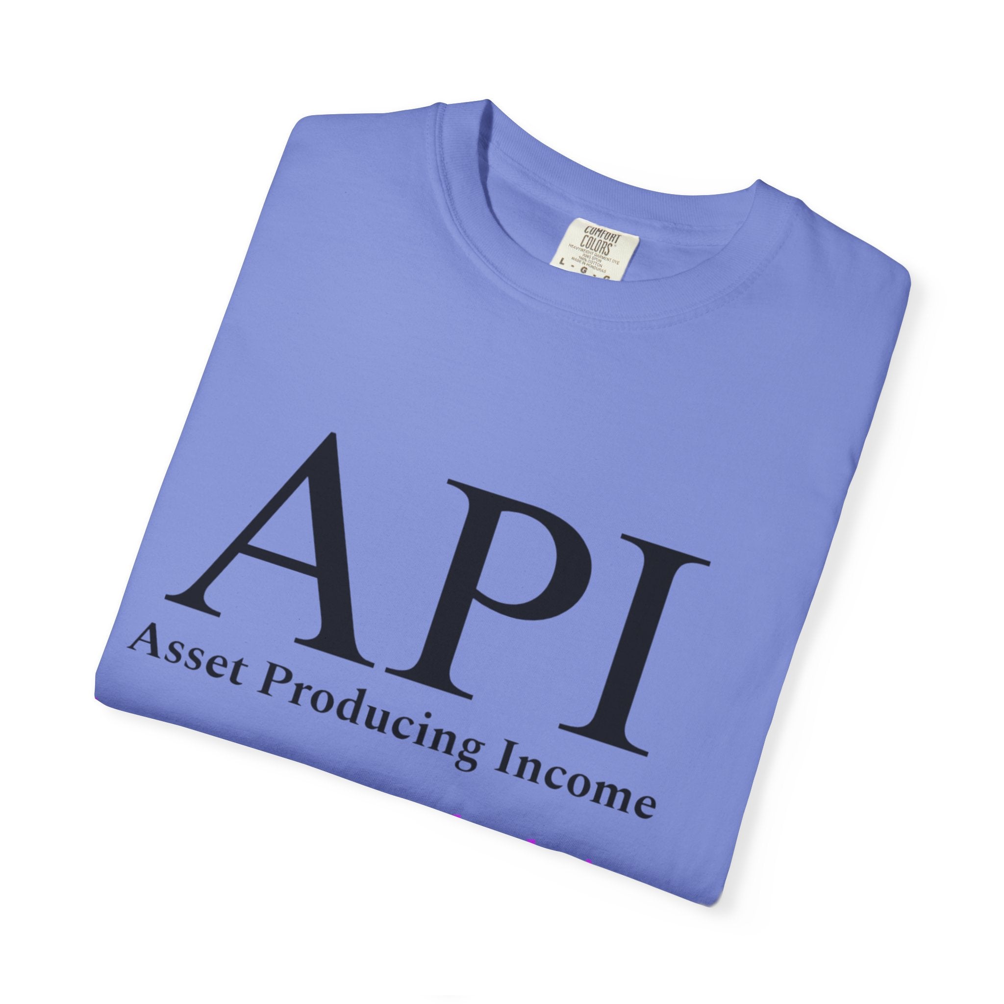 API Money Never Sleeps Unisex Garment-Dyed T-Shirt - Financial Motivation Tee