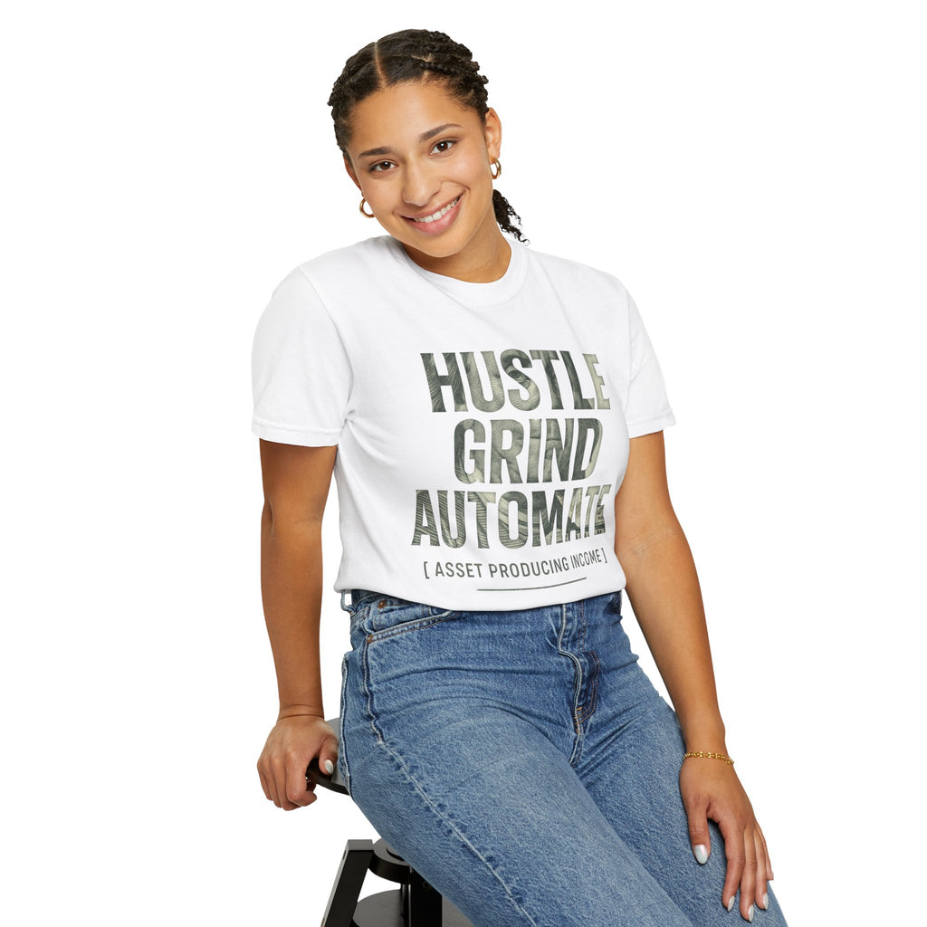 Hustle Grind Automate T-Shirt, Motivational Tee, Entrepreneur Shirt, Gift for Ambitious Friends, Casual Wear for Hustlers, Perfect for [...]